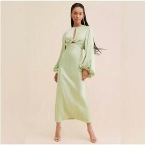 SIGNIFICANT OTHER Demi Maxi Dress in Sage Size Women's 6